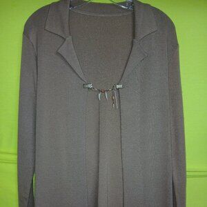 Vintage 80's Sweater Cover-Cape Retro